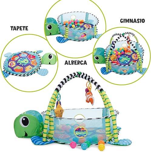 Gimnasio Bebé Didáctico 3 en 1 con Pelotas