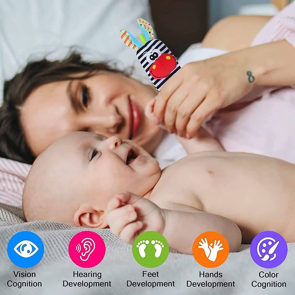 Set de Pulseras y Calcetines de Estimulación