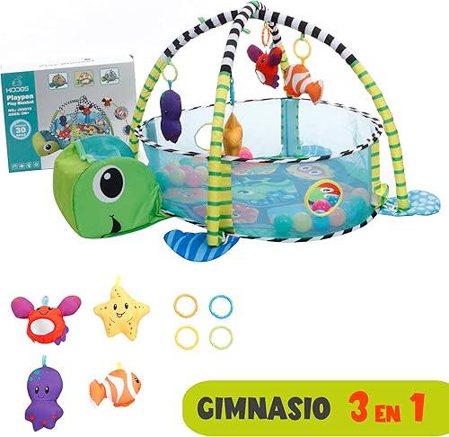 Gimnasio Bebé Didáctico 3 en 1 con Pelotas