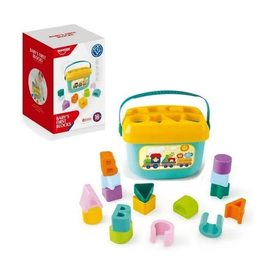Juguete Balde Con Figuras De Encaje Didactico Interactivo