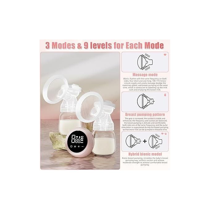 Extractor Eléctrico Portátil Inalámbrico Doble