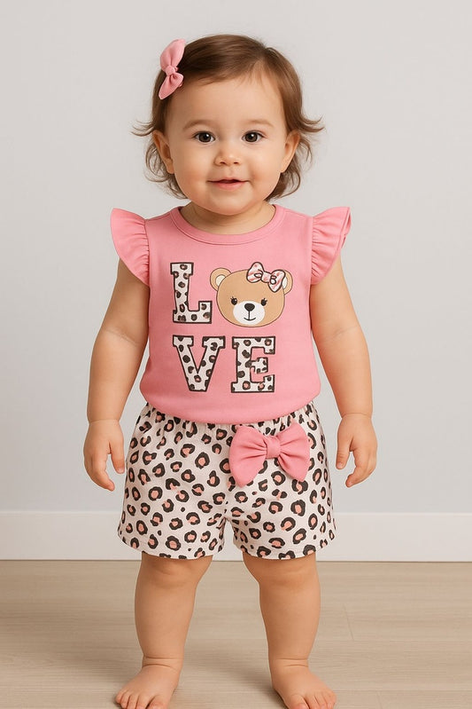 Conjunto Short Osita Print