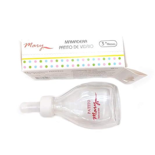 Mamadera Patito de vidrio 35 ml