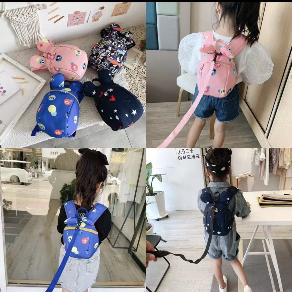 Mochila Antipérdida con Arnés Mickey