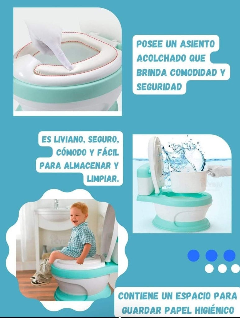 Pelela Baño Entrenamiento Mini Inodoro