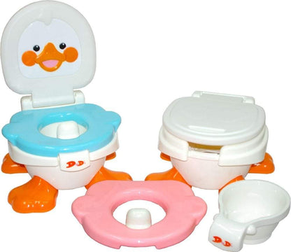 Pelela Wc Baño Urinario Pato Patito 3 En 1 Niños