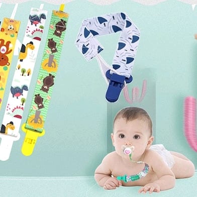 Set 3 PortaChupete Género Con Diseño