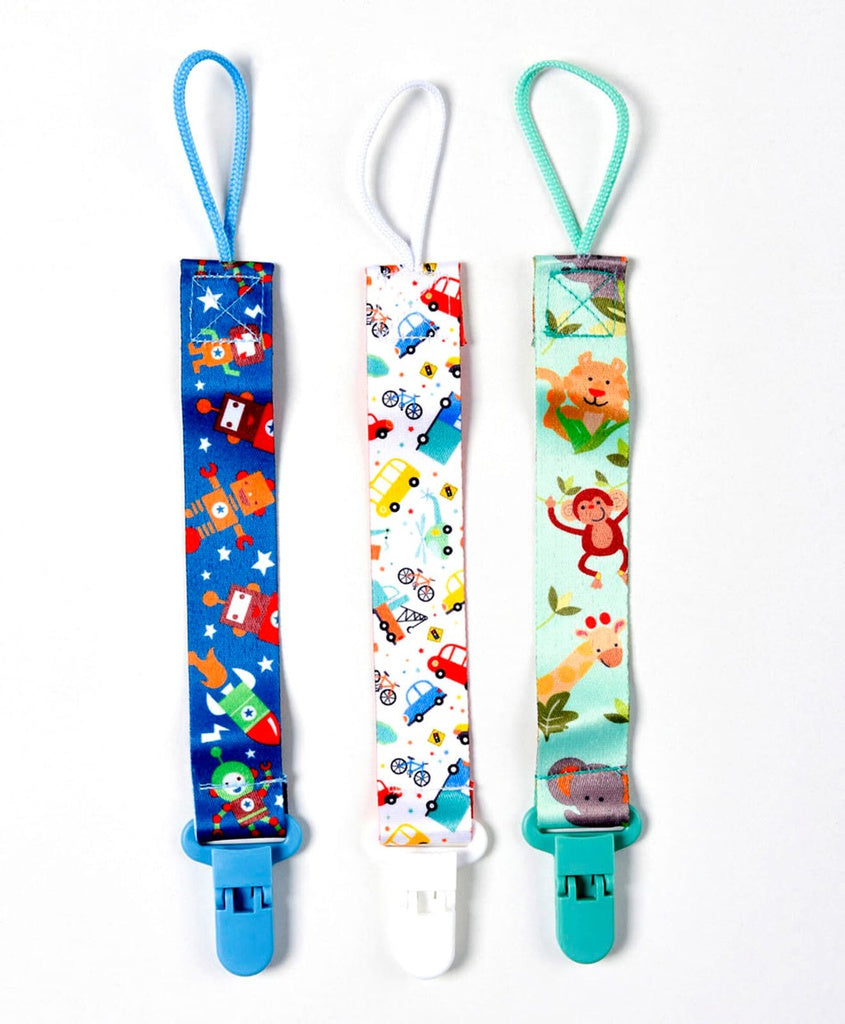 Set 3 PortaChupete Género Con Diseño