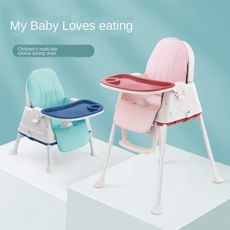 Silla Comer 4 en 1 con Asiento Ecocuero