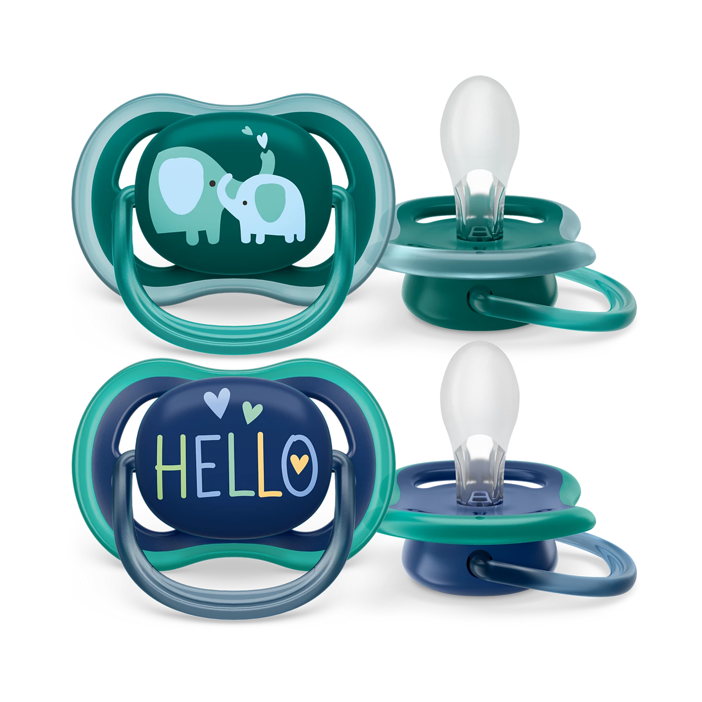 Chupetes Air Nocturno x2 18 Meses+ Avent