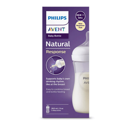 Mamadera plástico Natural Response 260 ml Avent