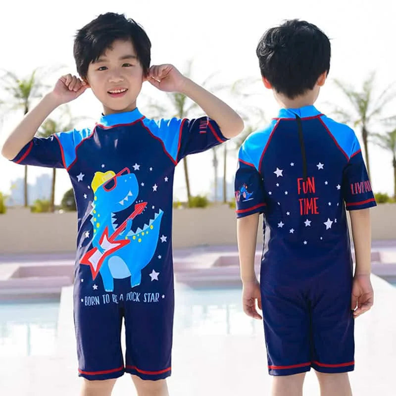 Traje de Baño Dino Rockstar Enterito