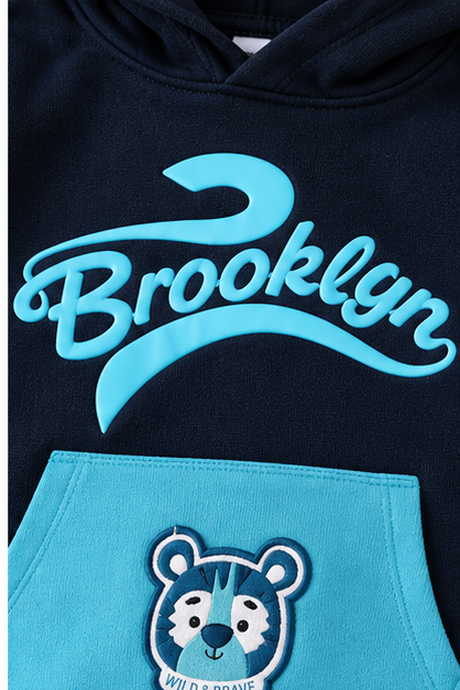 Conjunto Buzo Azul Brooklyn para Bebé