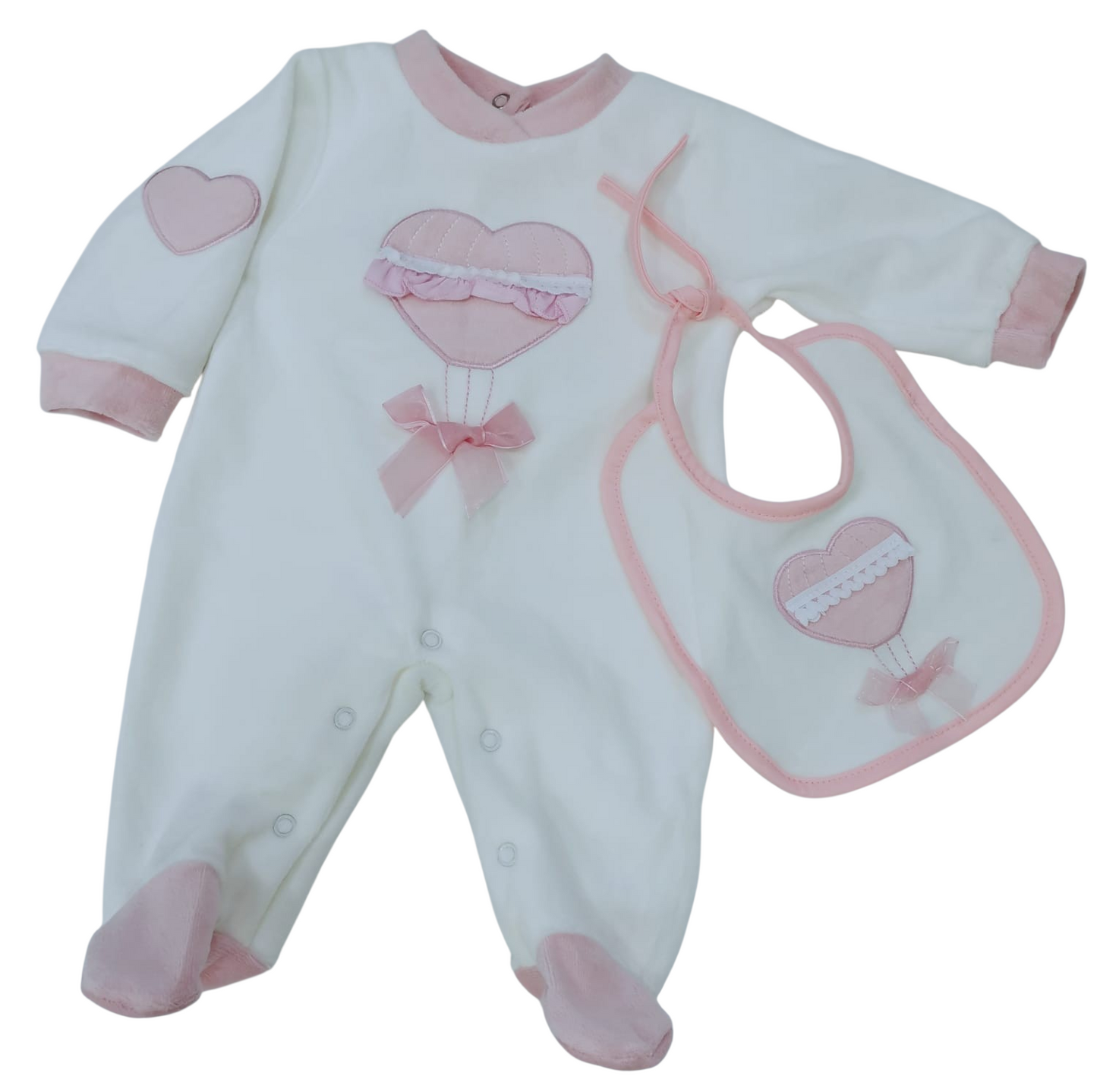 Osito Plush Beba Corazón