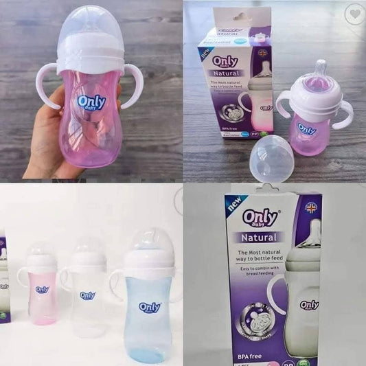 Mamadera con Asas Económica 330 ML Only Baby