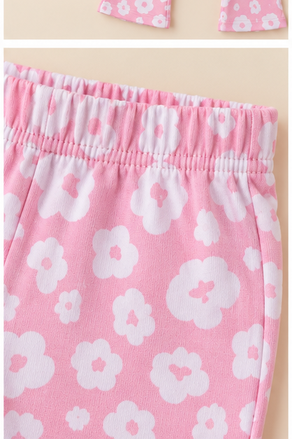 Conjunto Buzo de Flores Rosas para Bebé Niña | Tienda BBcitos