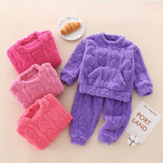 Pijama Plush 2 piezas Niños