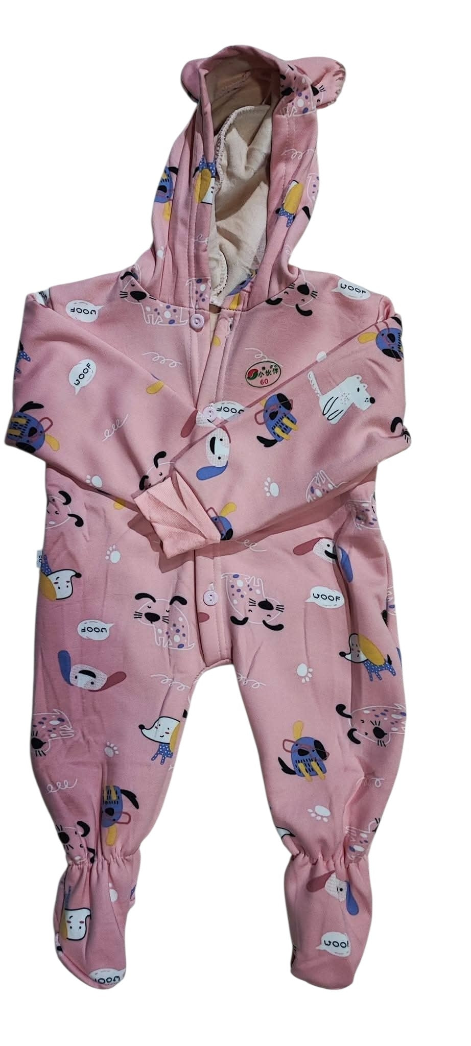 Enterito Pijama Algodón Forrado