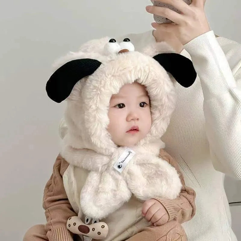 Gorro tejido Invierno con orejitas