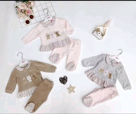 Conjunto Beba Plush 2 piezas