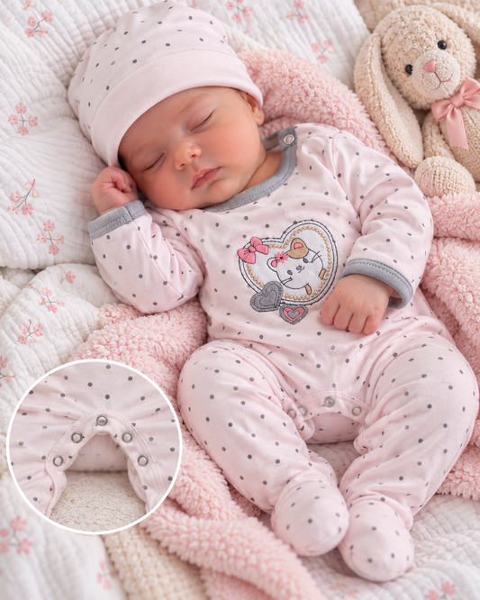 Enterito Prematuro Bebé Niña Algodón