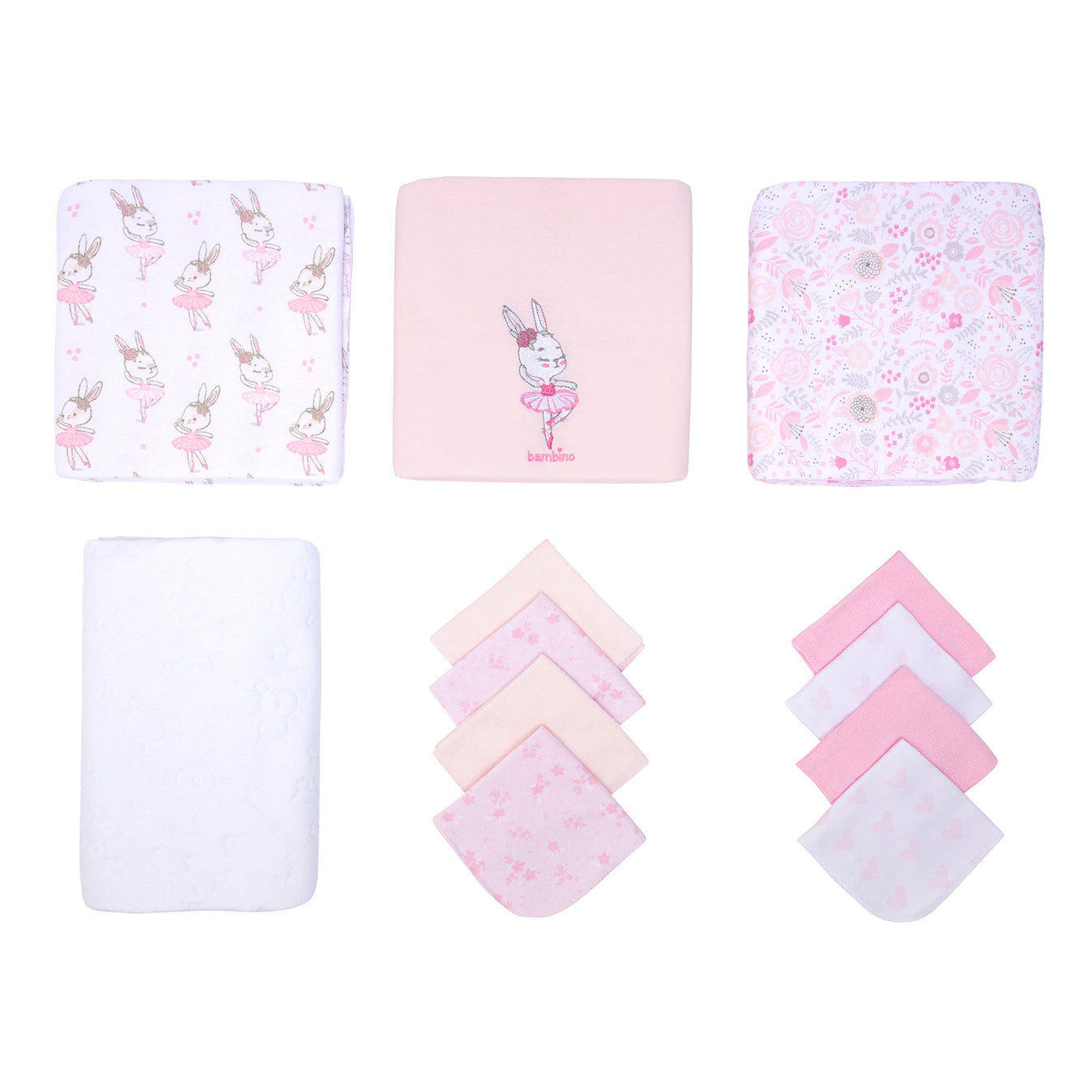 Caja Regalo Conejita 12 piezas Bambino