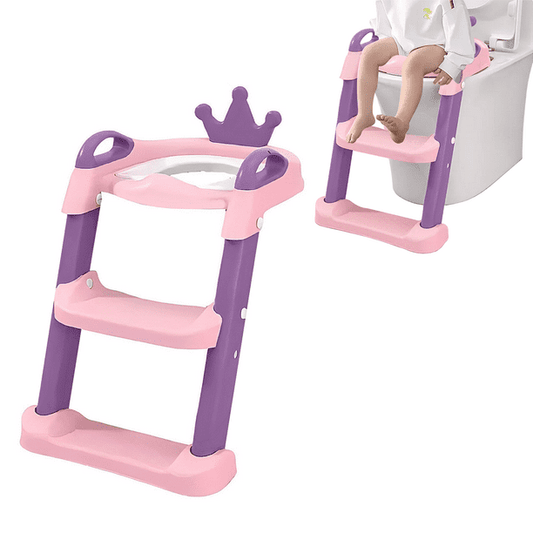 Adaptador de Baño con Escalera Corona👑