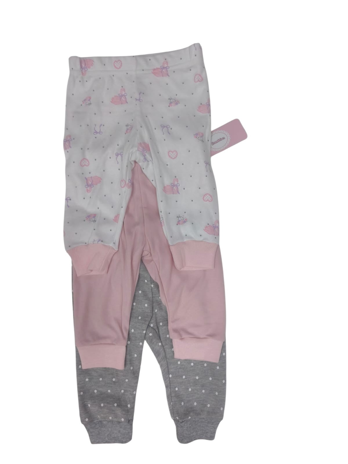 Set 3 Pantaloncitos Algodón Beba