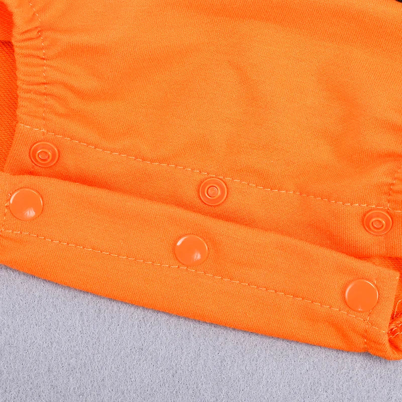 Disfraz de Calabaza Halloween Bebé | Set 3 Piezas con Sombrero