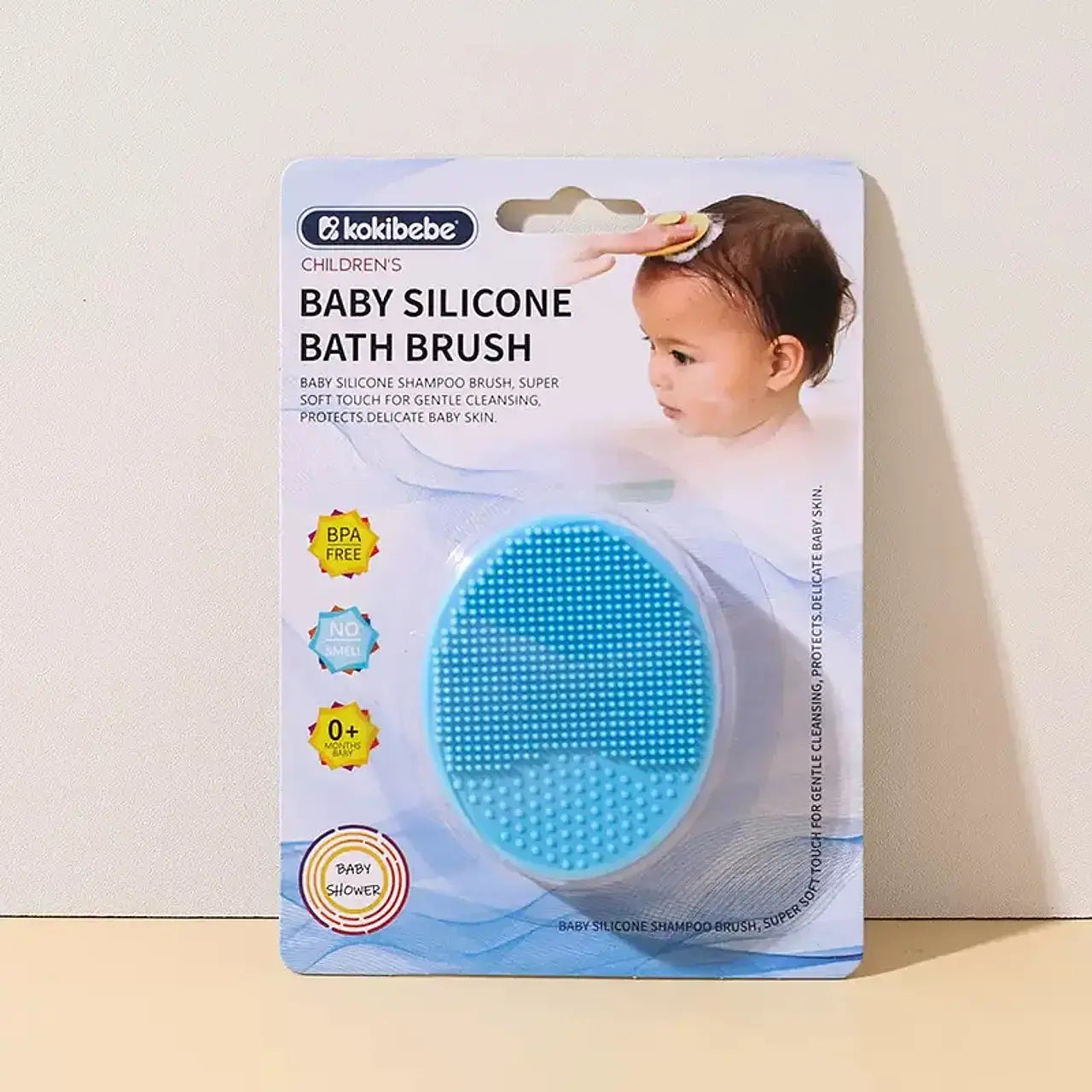 Cepillo Silicona Baño Bebé