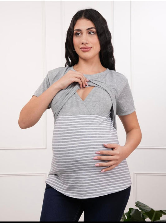 Polera Maternal Lactancia