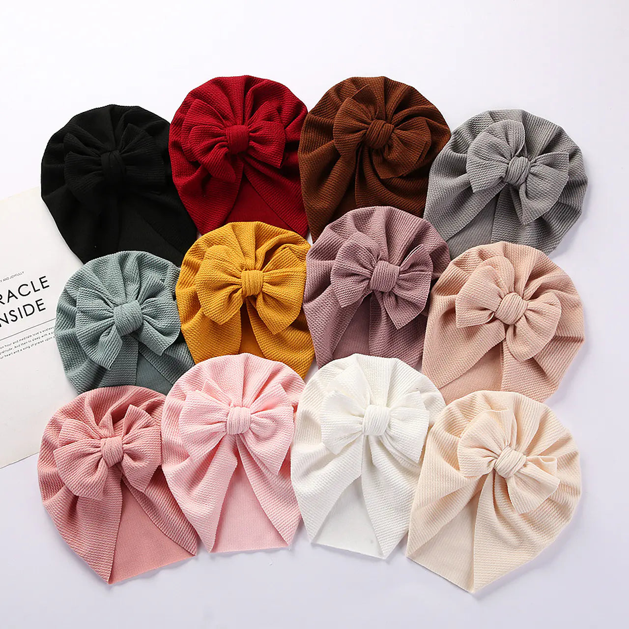 Gorro Turbante bebé 0/6 meses aprox