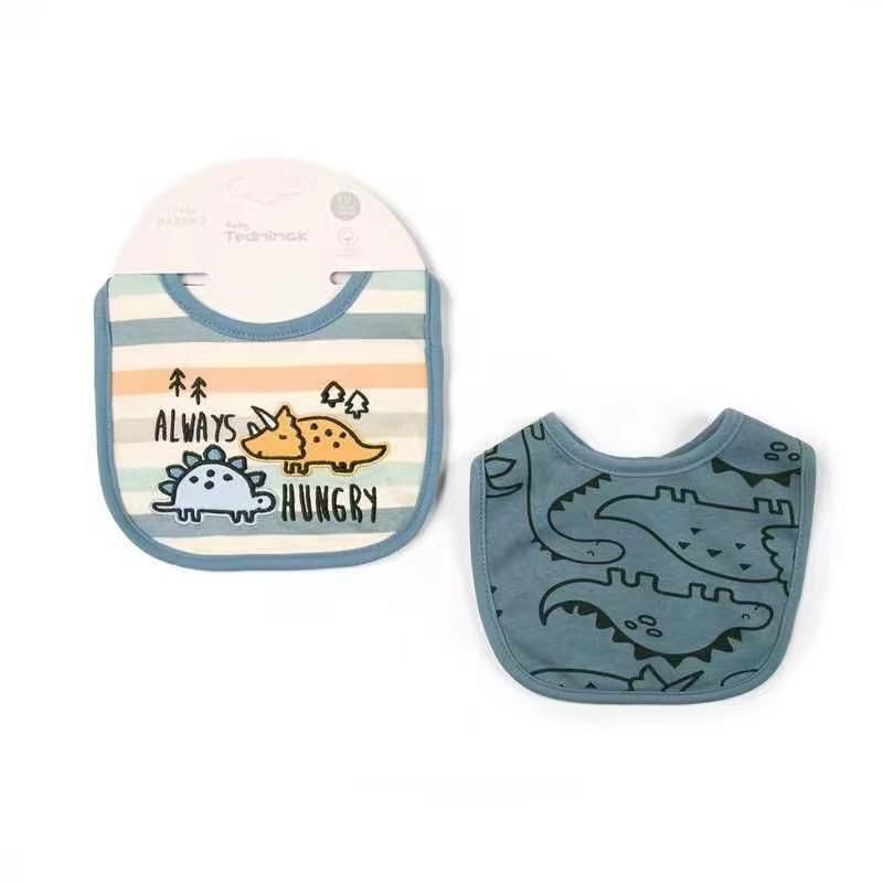 Set 2 baberos Triple Capa niño Tedmimak