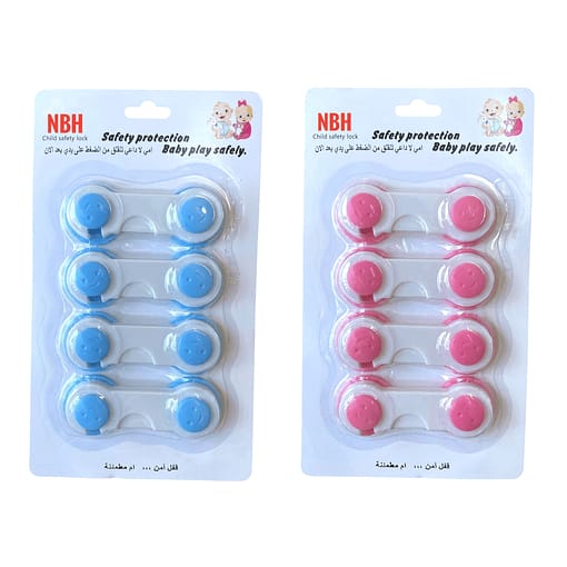 Pack 4 Cerraduras de Seguridad para Cajones y Muebles | Protección Bebé