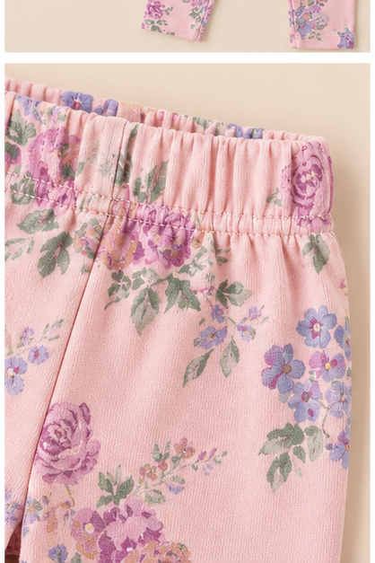 Conjunto Buzo Sweet Girl para Bebé Niña – Polerón con Capucha y Leggings