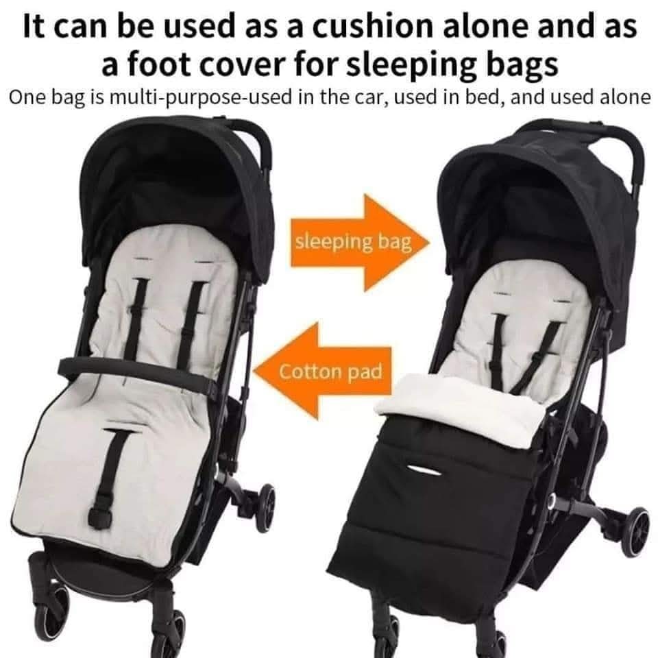 Saco Para Coche Bebé Impermeable Forro Polar Térmico