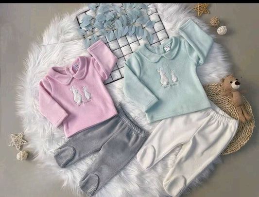 Conjunto 2 Piezas Plush Coneja