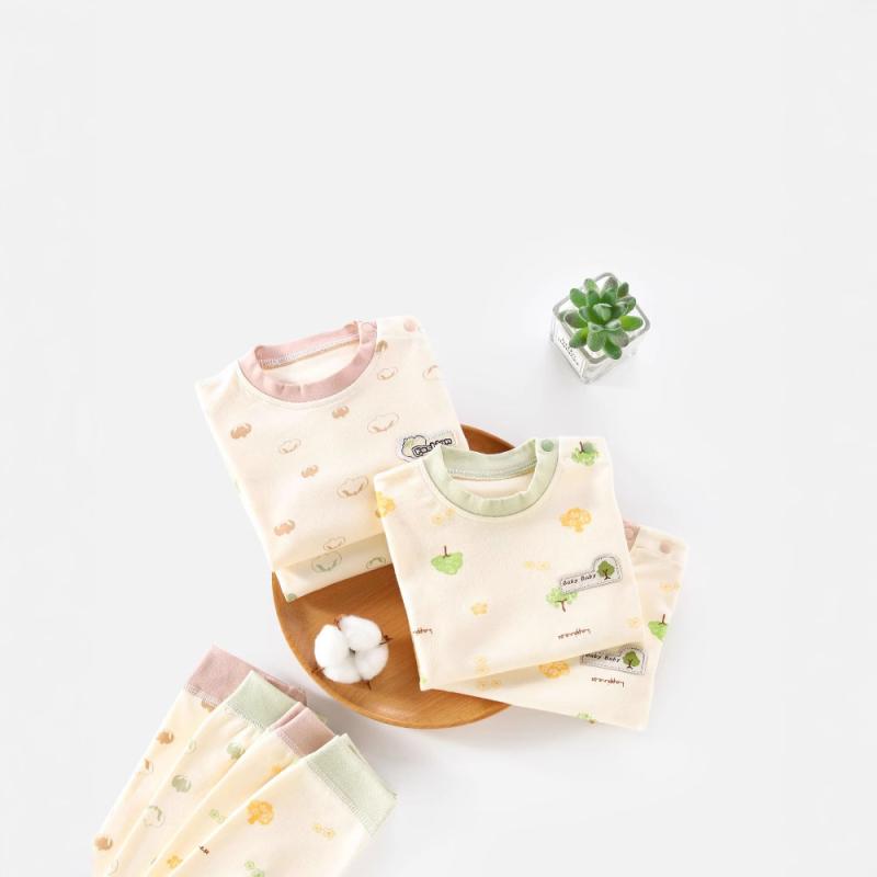 Pijama Algodón Bebé 2 Piezas | Manga Larga Suave Estampado