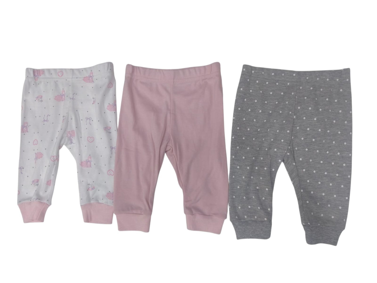 Set 3 Pantaloncitos Algodón Beba