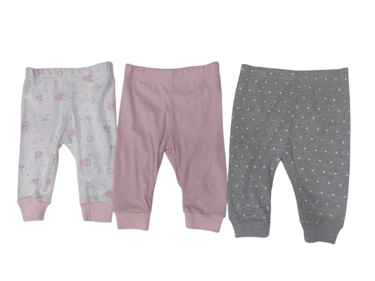 Set 3 Pantaloncitos Algodón Beba