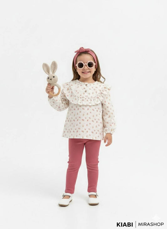 Conjunto Beba Flores con Cintillo