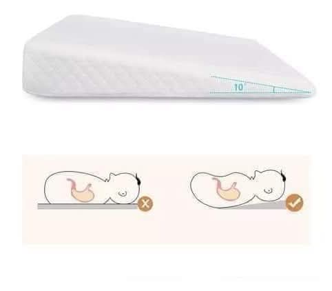 Cojín Almohada AntiReflujo Bebé Liso