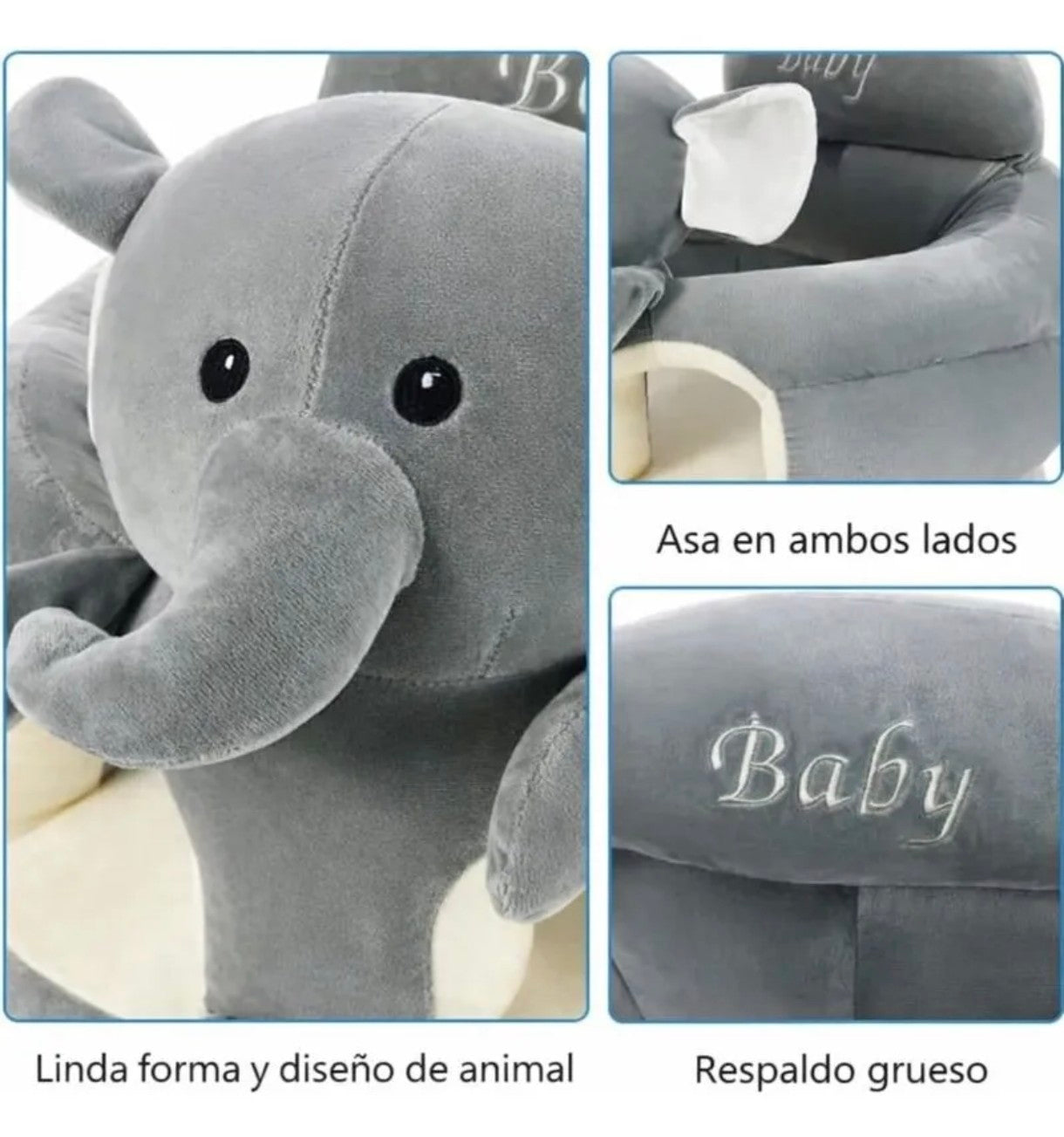 Cojín/ Sofá Bebé/ Mini asiento Apoyo