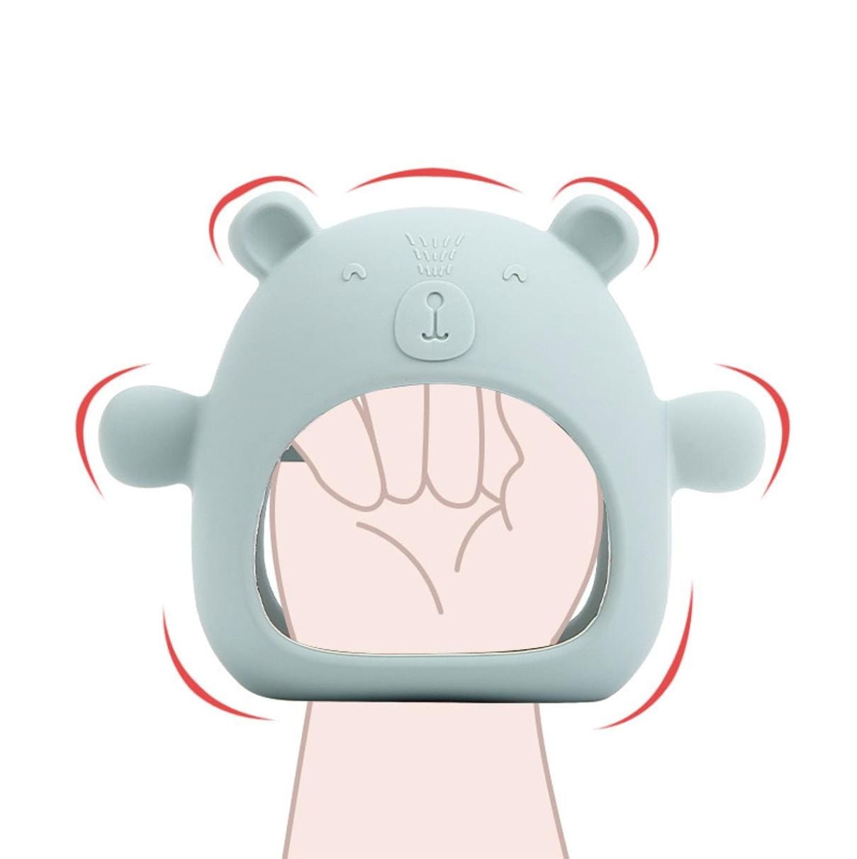 Mordedor Guante Mano Osito