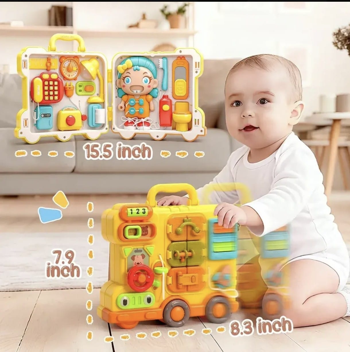 Tablero Montessori Multifuncional