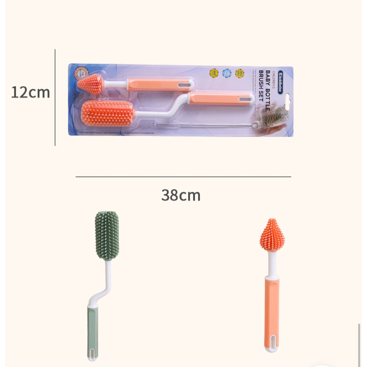 Set Cepillos Limpiamamaderas