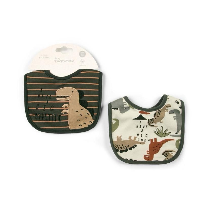 Set 2 baberos Triple Capa niño Tedmimak