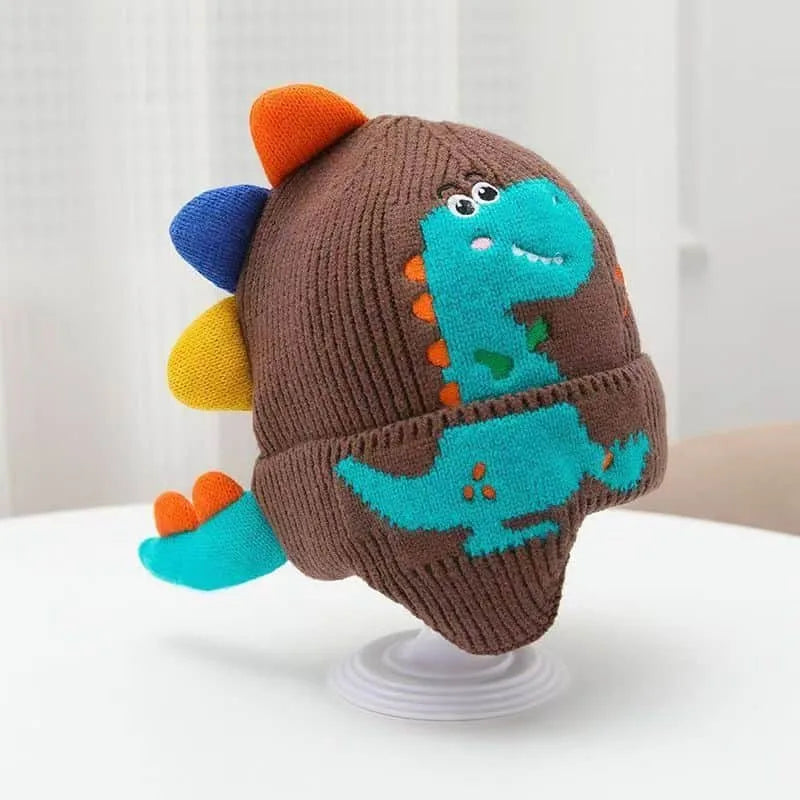 Gorrito Invierno Dinosaurio