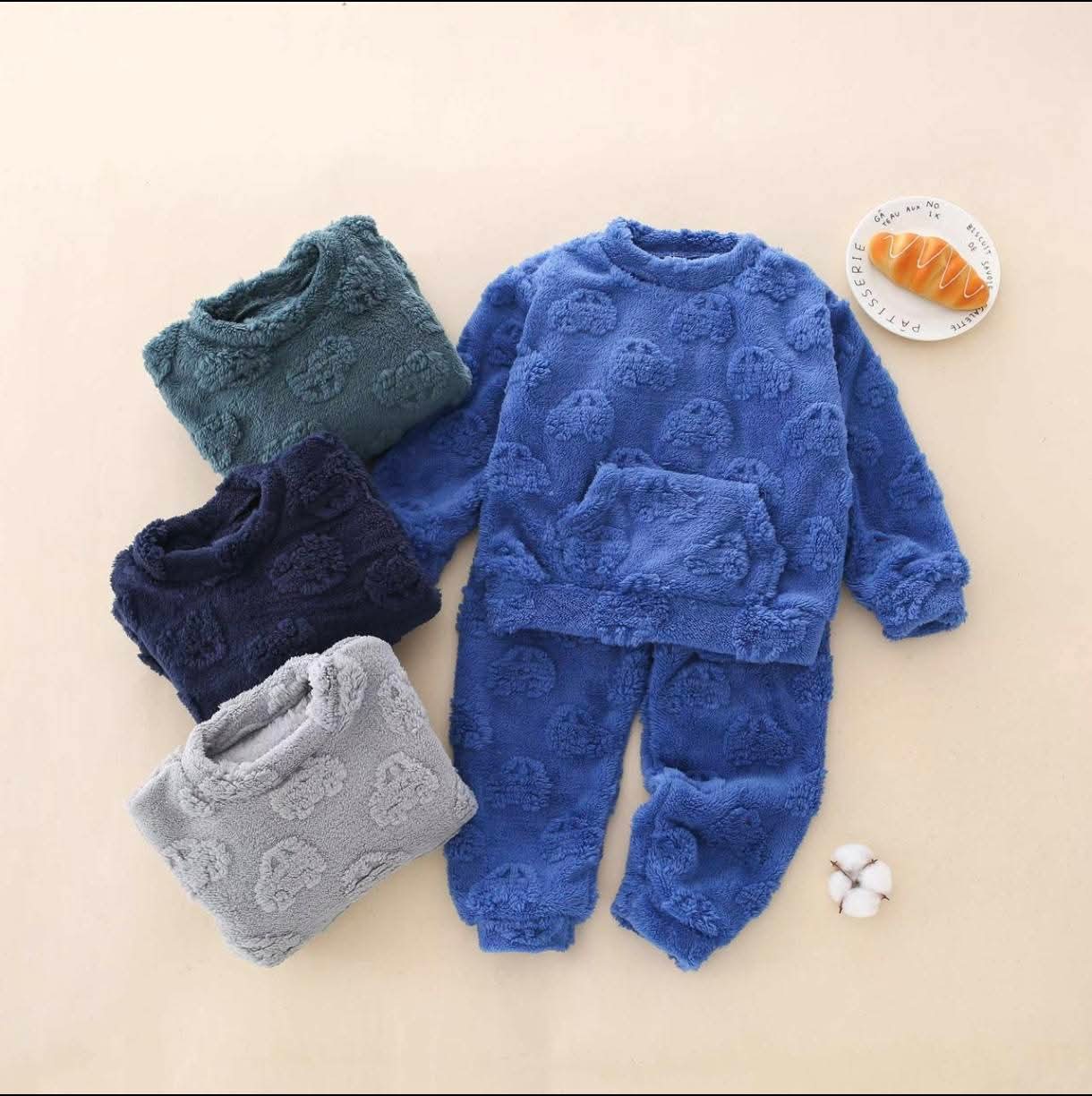 Pijama Plush 2 piezas Niños