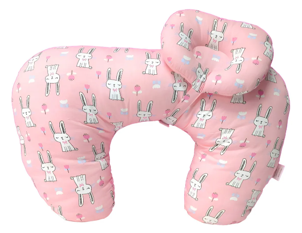 Cojín De Lactancia + Almohada Para Bebé